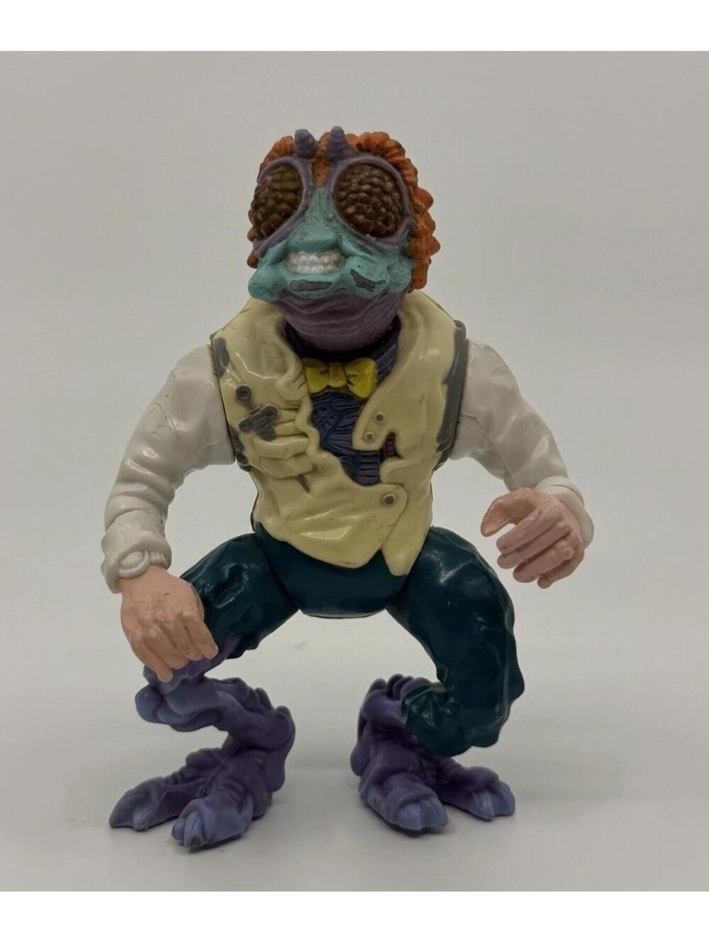 BAXTER STOCKMAN 1989 Vtg Teenage Mutant Ninja Turtles Action Figure Fly-Man TMNT
